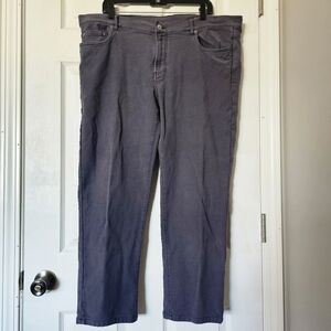 Faherty Mens sz 40 Stretch Terry 5-Pocket Mid Rise Pant Classic Navy / Slate